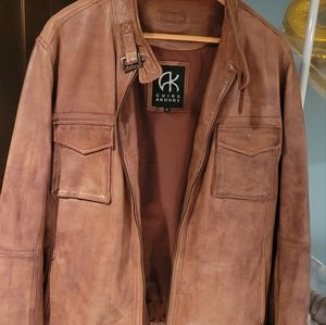 Mens leather jacket